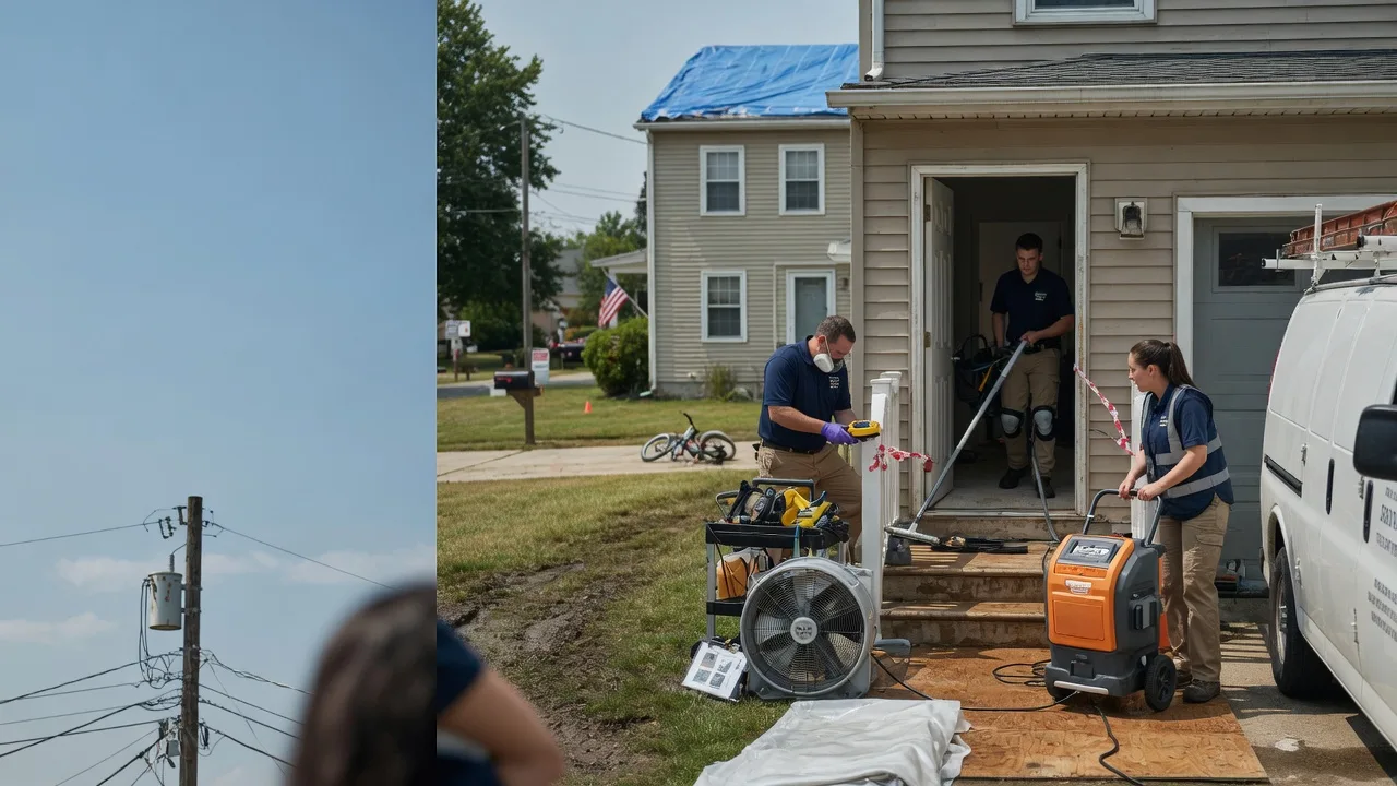 Water Damage Repair in Quaker City, OH near me
